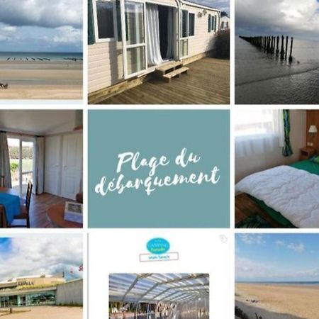 Mobile-Home 100M Plage Utah Mme Surget Sainte-Marie-du-Mont  Ngoại thất bức ảnh