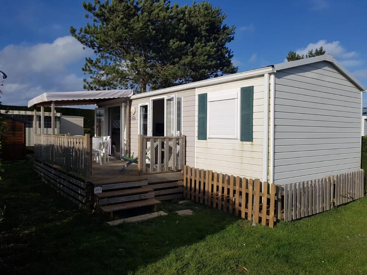 Mobile-Home 100M Plage Utah Mme Surget Sainte-Marie-du-Mont  Ngoại thất bức ảnh