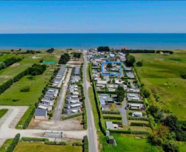 Mobile-Home 100M Plage Utah Mme Surget Sainte-Marie-du-Mont  Ngoại thất bức ảnh