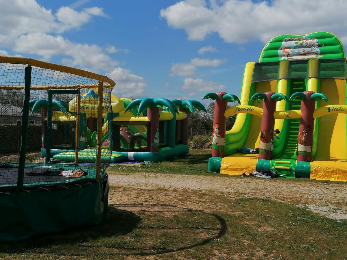 Mobile-Home 100M Plage Utah Mme Surget Sainte-Marie-du-Mont  Ngoại thất bức ảnh